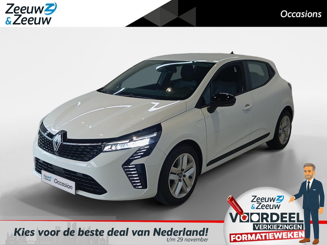 Renault Clio - 1.0 TCe 90 GPF evolution *Navi Via Carplay*Parkeersensoren*Cruise Control*1e eigenaar! - AutoWereld.nl