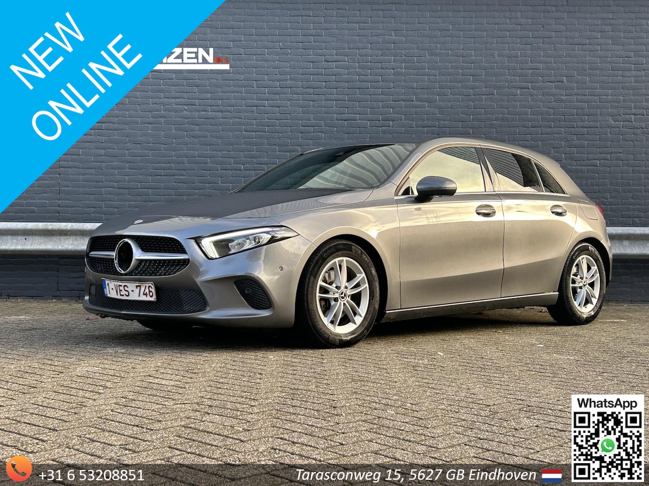 Mercedes-Benz A-klasse - 180 d Business Solution | € 12.350,- NETTO! | Automaaat | Leder | Climate | Cruise | Navi - AutoWereld.nl