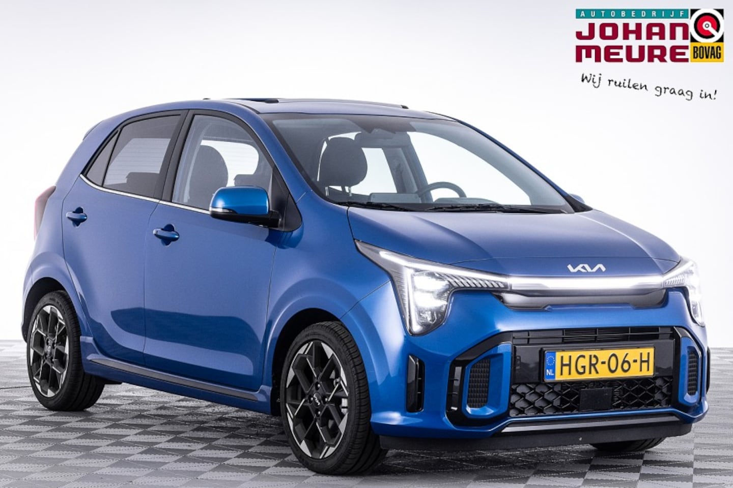 Kia Picanto - 1.0 DPI GT-Line | SCHUIFDAK | Full LED | LEDER - AutoWereld.nl
