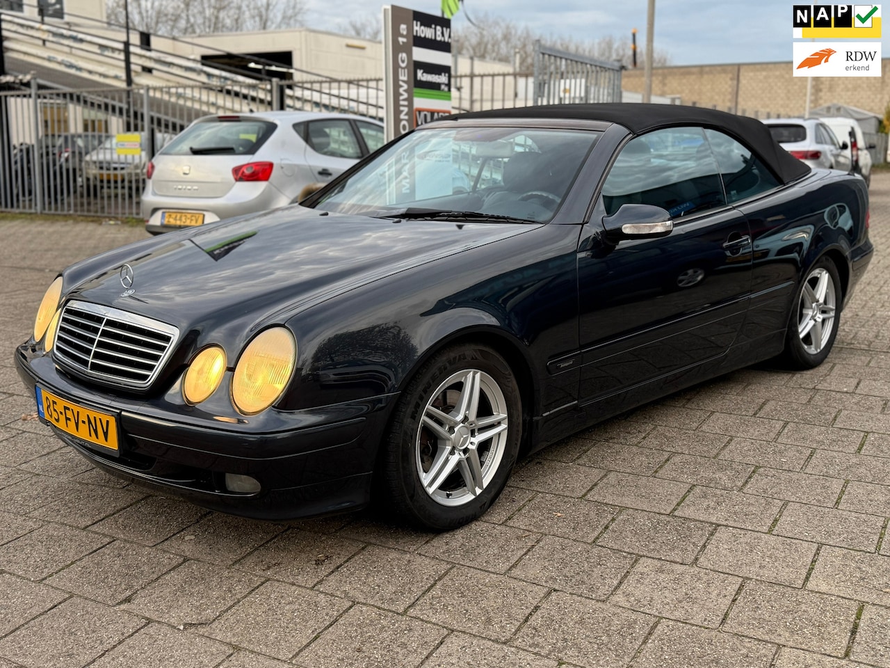 Mercedes-Benz CLK-klasse Cabrio - 200 Avantgarde orginele LAGE KM!! Top staat - AutoWereld.nl