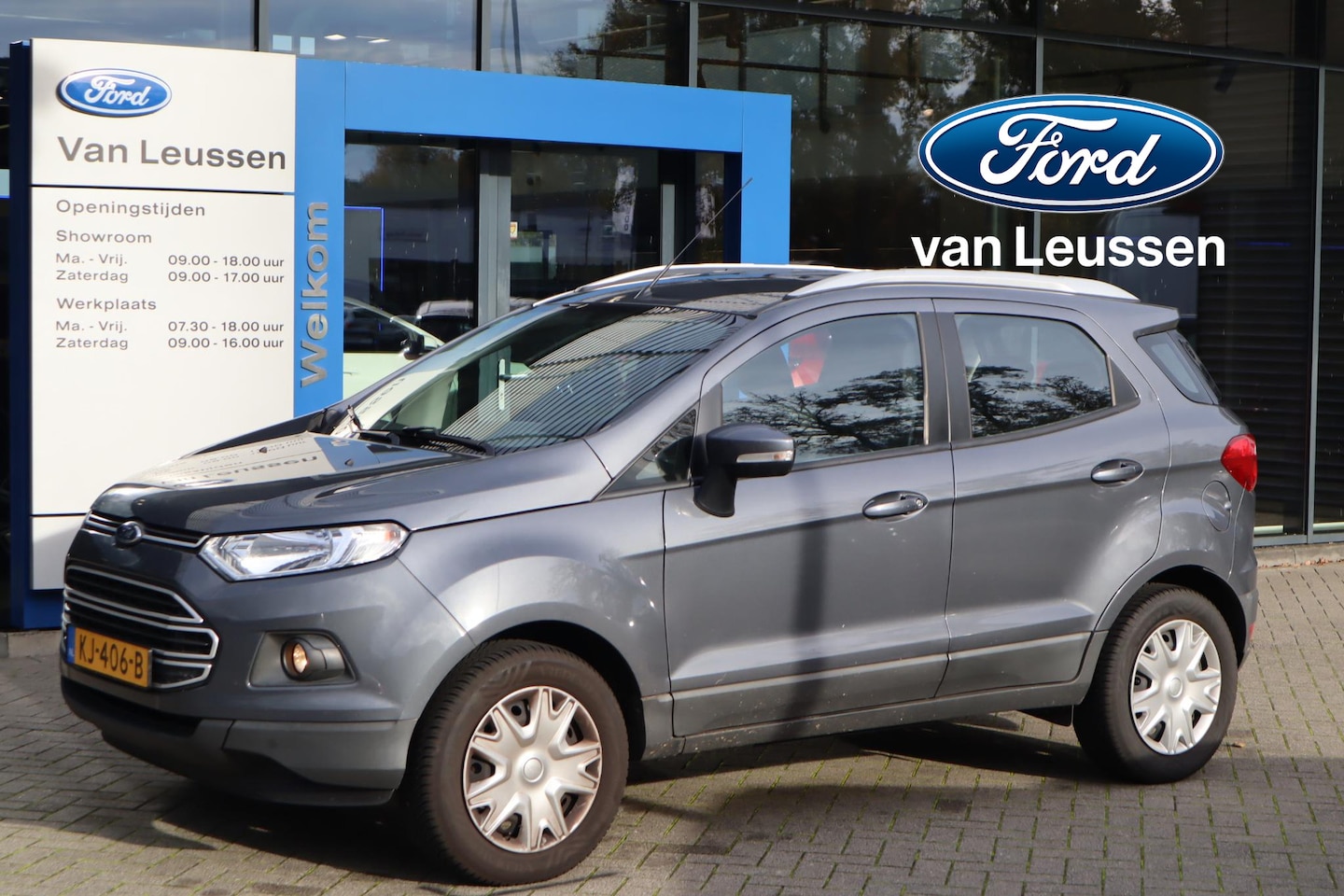 Ford EcoSport - 125PK TREND AIRCO TREKHAAK PARK-SENSOREN BLUETOOTH DEALERONDERHOUDEN - AutoWereld.nl