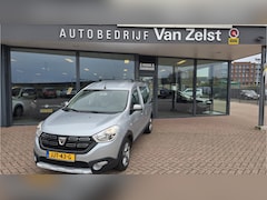 Dacia Dokker - 1.3 TCe Stepway* 131 PK* 5 Zitplaatsen*6 BAK*Navigatie*PDC*Elektrische Ramen* Bovag Garant