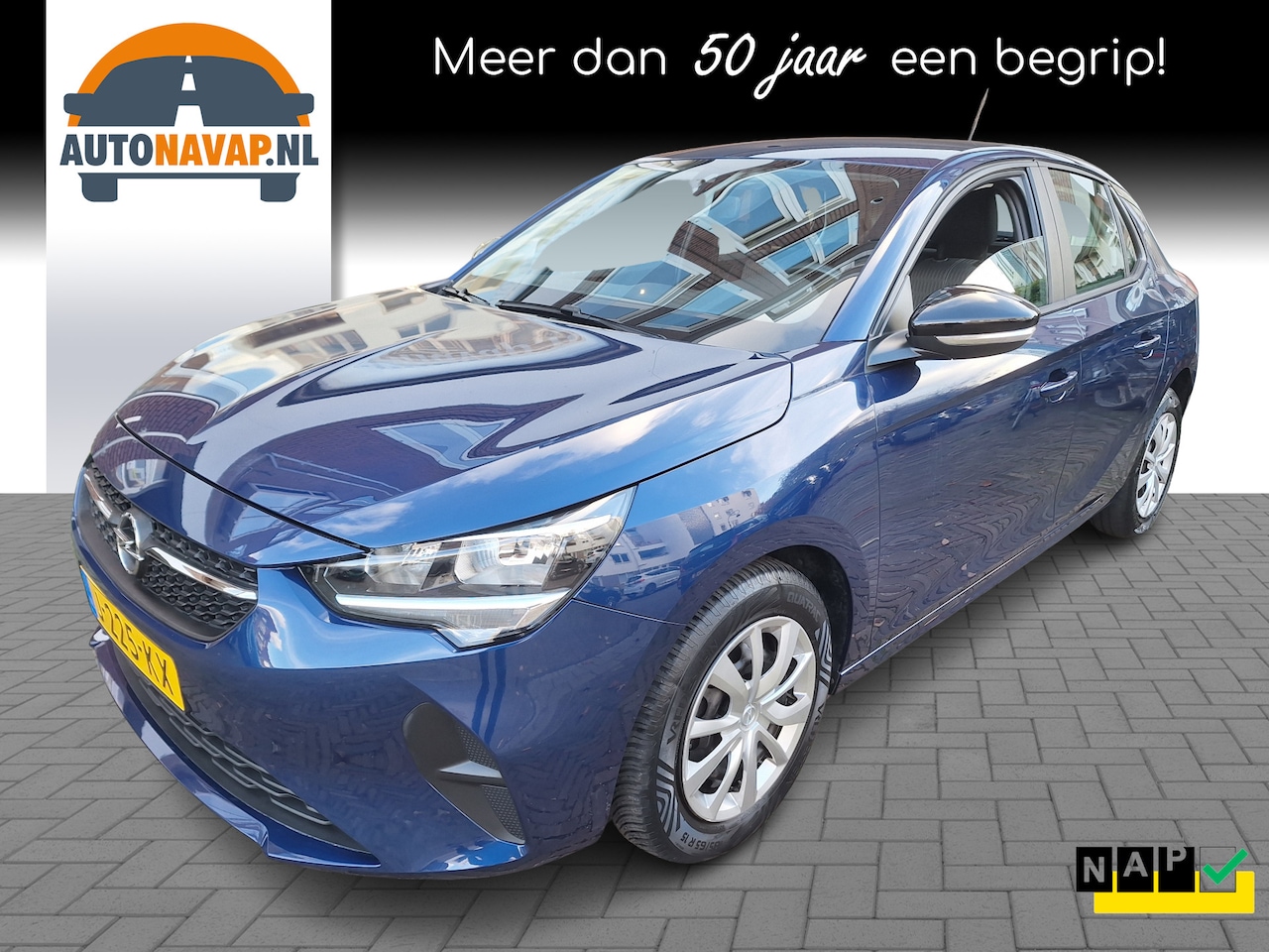 Opel Corsa - 1.2 Edition /Navi/Apple/Android/1e Eig/Cruise/Garantie - AutoWereld.nl