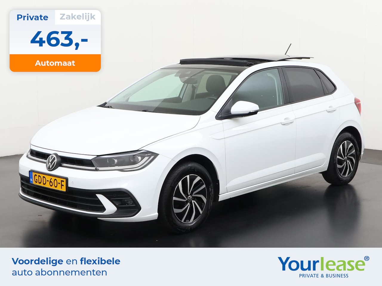 Volkswagen Polo - 1.0 TSI Life DSG | All-in 463,- Private Lease | Direct uit voorraad - AutoWereld.nl