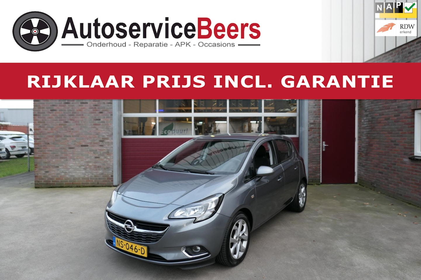 Opel Corsa - 1.0 Turbo Online Edition 1.0 Turbo Online Edition, Trekhaak, Stoel en Stuurverwarm. Airco, PDC, Rijklaarprijs incl. - AutoWereld.nl