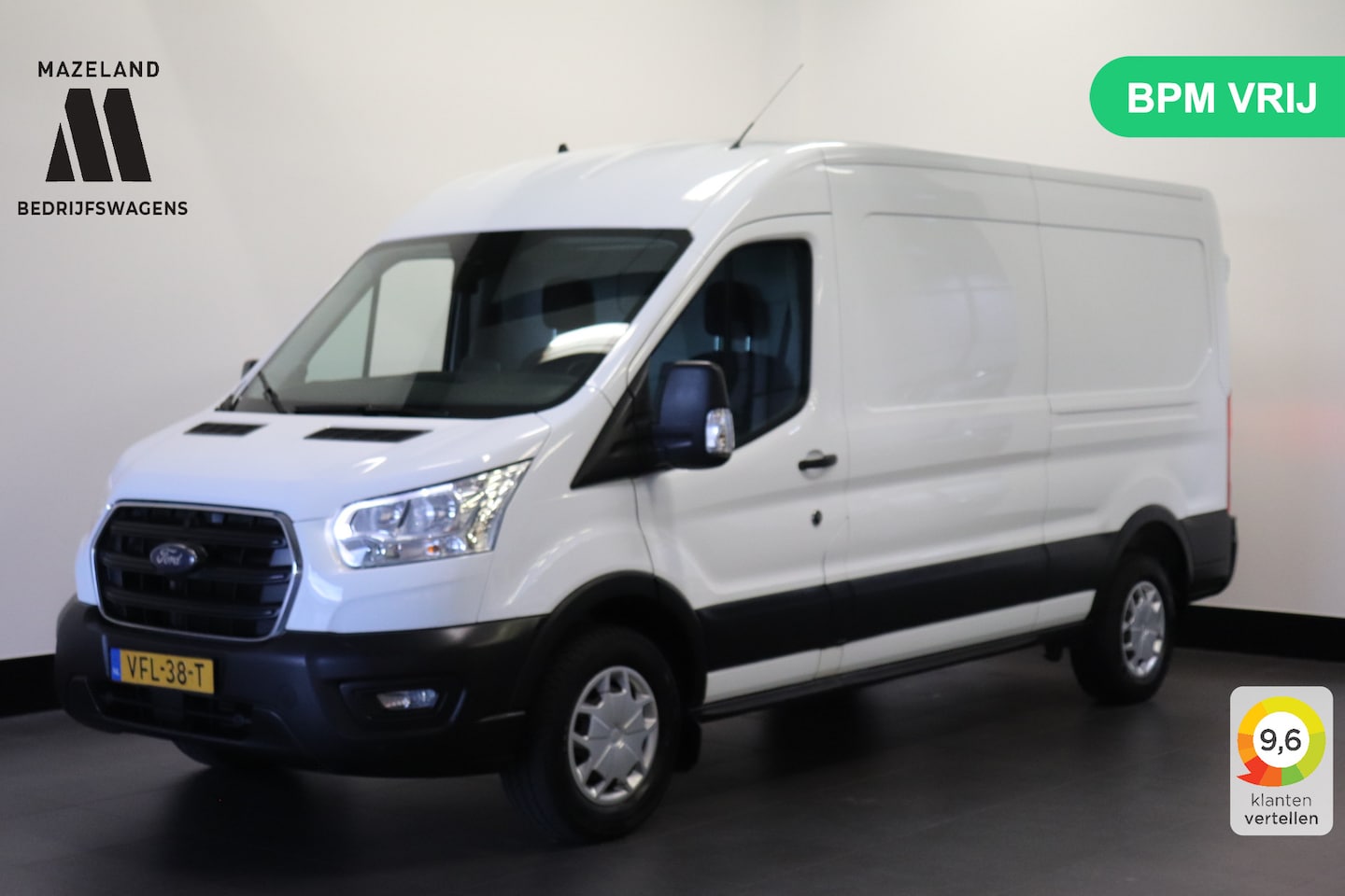 Ford Transit - 2.0 TDCI 170PK L3H2 EURO 6 - Airco - Navi - Cruise - € 14.900,- Excl, - AutoWereld.nl