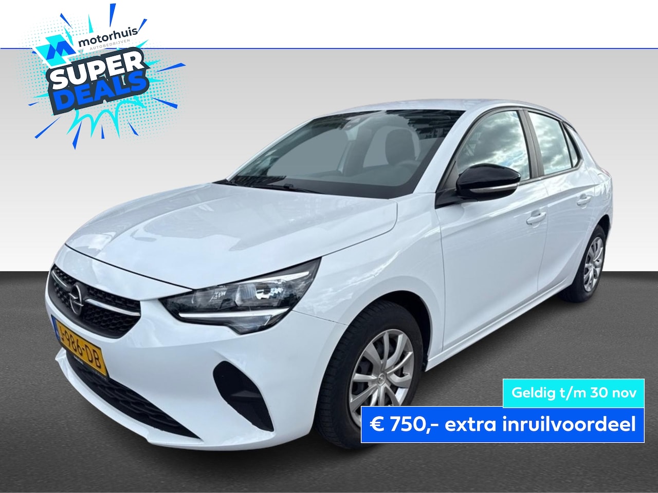 Opel Corsa - 1.2 EDITION 5DRS 75PK CARPLAY AIRCO NAP - AutoWereld.nl