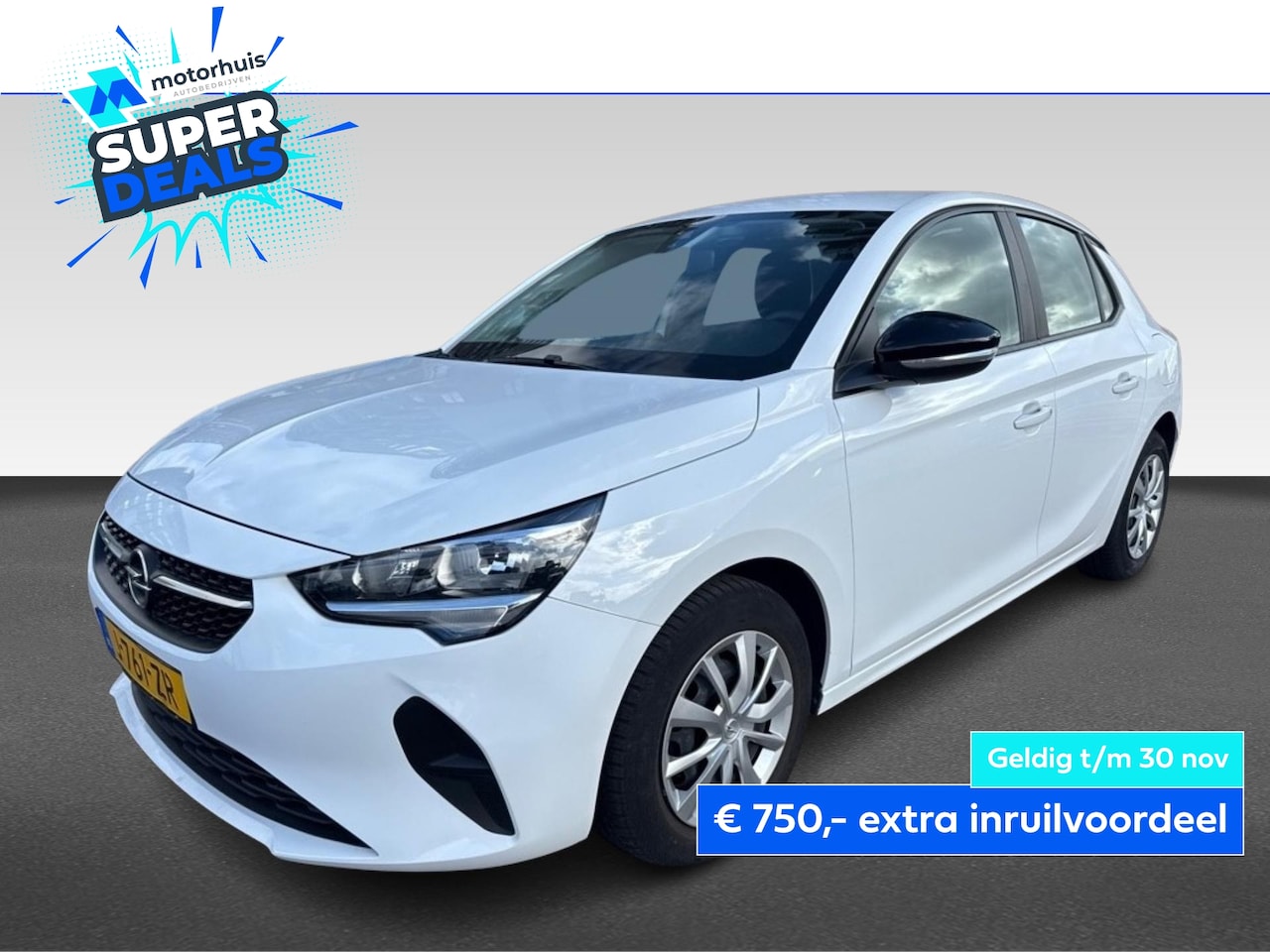 Opel Corsa - 1.2 EDITION 5DRS 75PK CARPLAY AIRCO NAP - AutoWereld.nl