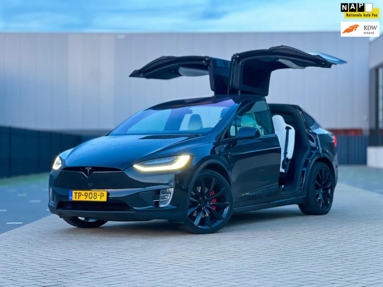 Tesla Model X - 100D performance look CCS FSD €7500 100D - AutoWereld.nl