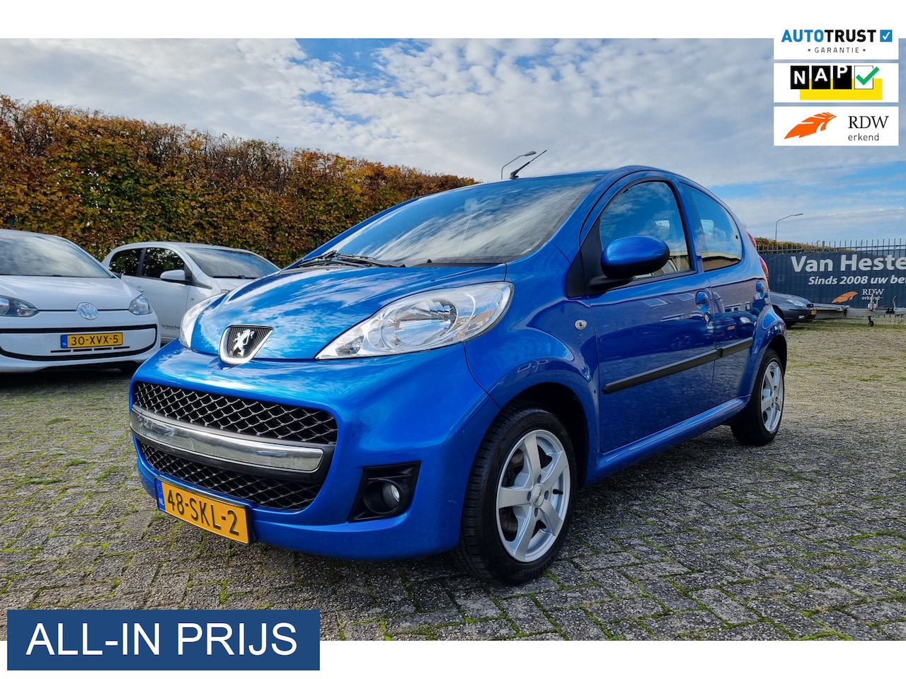 Peugeot 107 - 1.0-12V XS ✅AIRCO ✅5-DEURS ✅DEALER ONDERHOUD - AutoWereld.nl