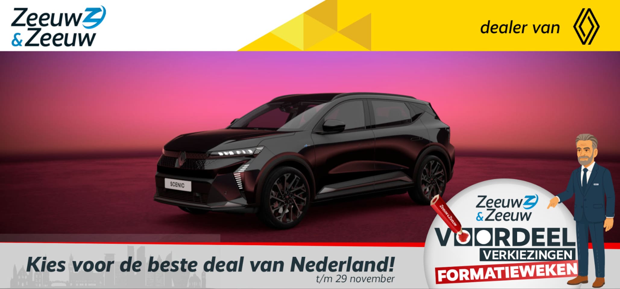 Renault Scenic E-Tech - EV87 long range esprit Alpine Uit voorraad leverbaar op is op - AutoWereld.nl