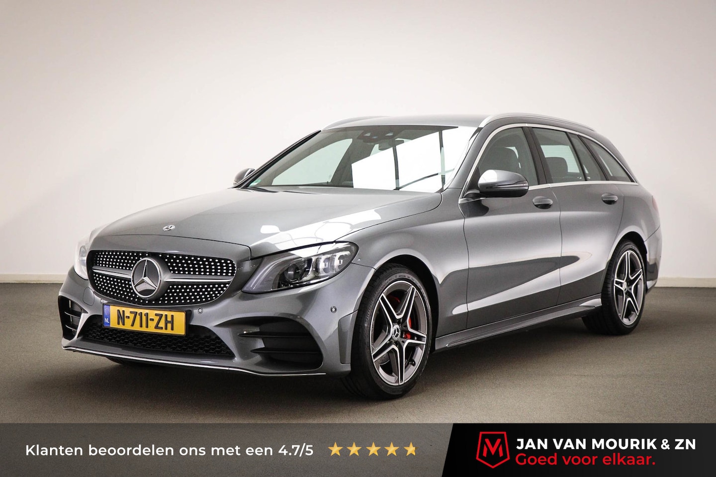 Mercedes-Benz C-klasse Estate - 180 AMG-Line Premium Pack | LED | DAB | APPLE | TREKHAAK - AutoWereld.nl
