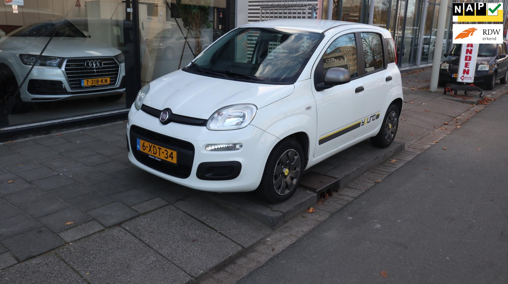 Fiat Panda - 0.9 TwinAir Young AIRCO/ ELEKTRISHE RAMEN - AutoWereld.nl