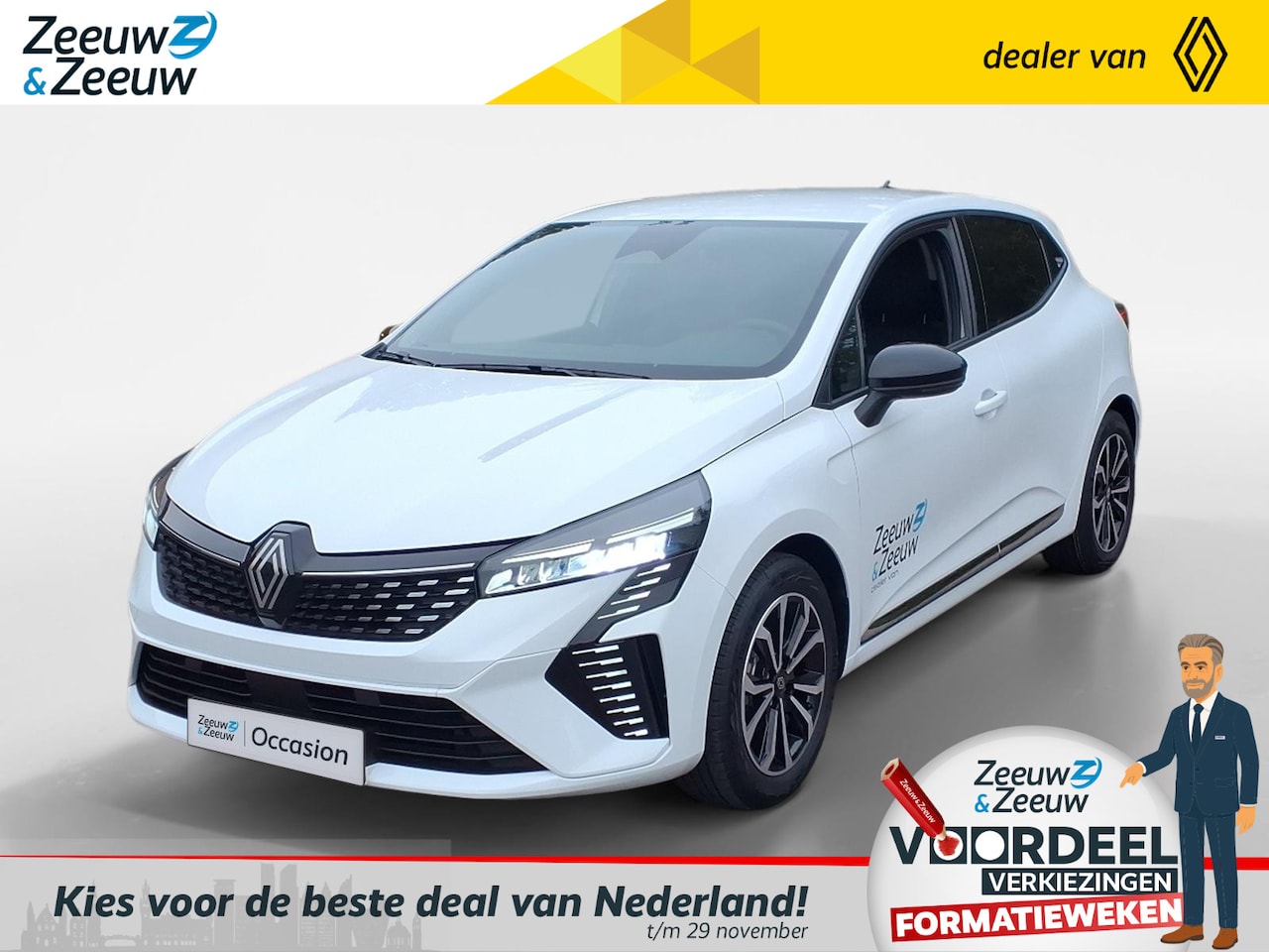 Renault Clio - 1.0 TCe 90 GPF techno | Beschikbaar vanaf 1-2-26 | Clima | Camera | Carplay | - AutoWereld.nl