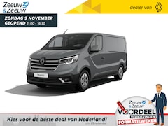 Renault Trafic E-Tech - T29 L1H1 Advance 52 kWh | Nu leverbaar met 10% Zeeuw & Zeeuw korting |