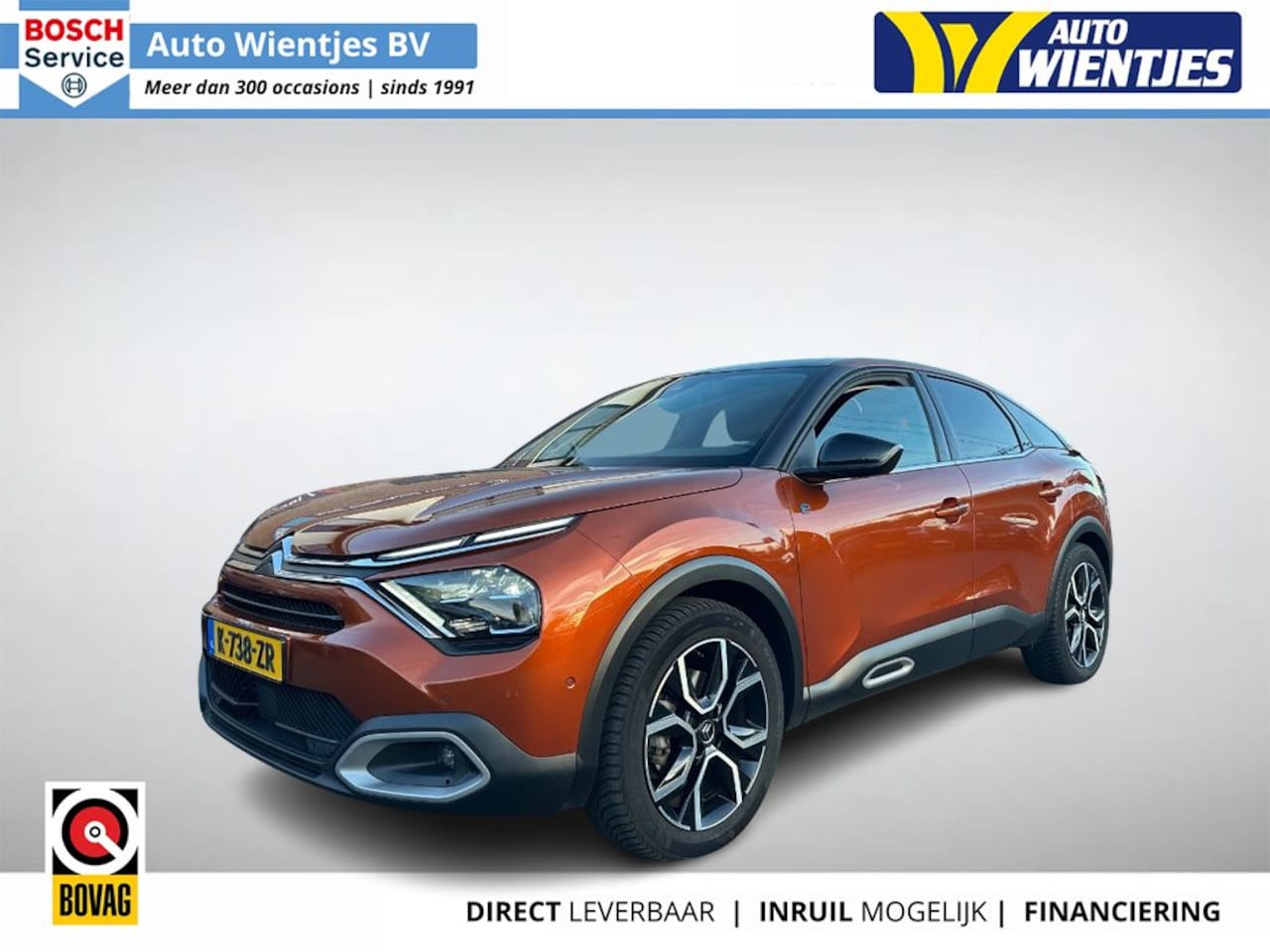 Citroën Ë-C4 - Shine 50kWh | SOH 93% | Leer | Pano | Navi | Camera - AutoWereld.nl