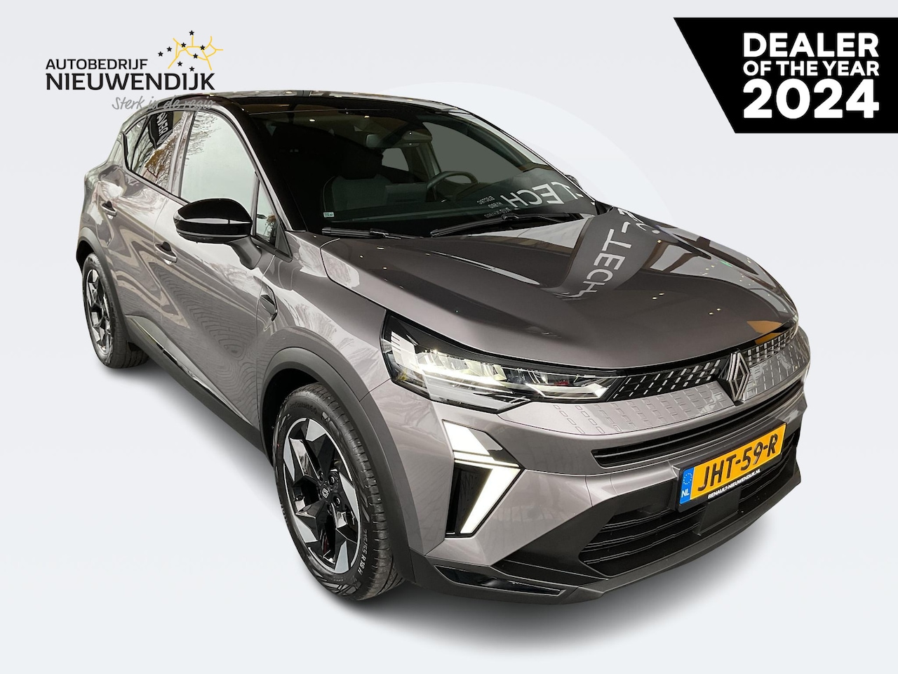 Renault Captur - 1.6 E-Tech full hybrid 145 techno NAVIGATIESYSTEEM / PARKEERSENSOREN / ACHTERUITRIJCAMERA - AutoWereld.nl