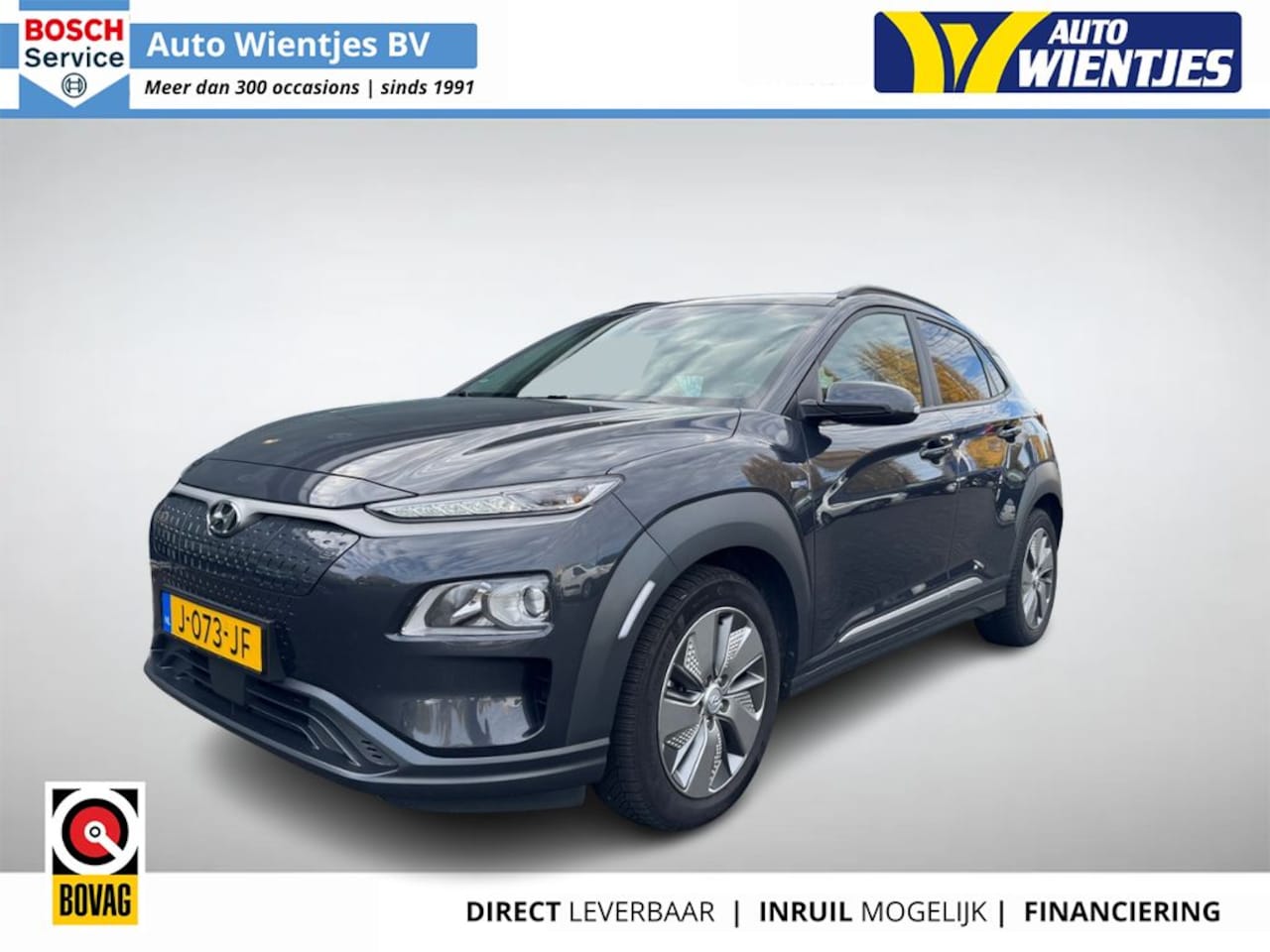 Hyundai Kona Electric - EV Fashion 64kWh 3-Fase | SOH 100% | Navi | Camera - AutoWereld.nl
