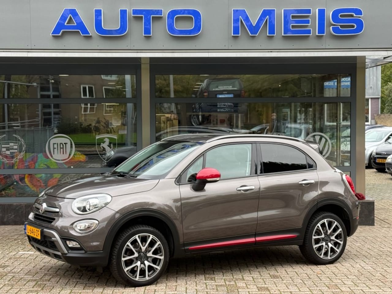 Fiat 500 X - 1.4 T MultiAir Lounge Automaat Navi Xenon - AutoWereld.nl