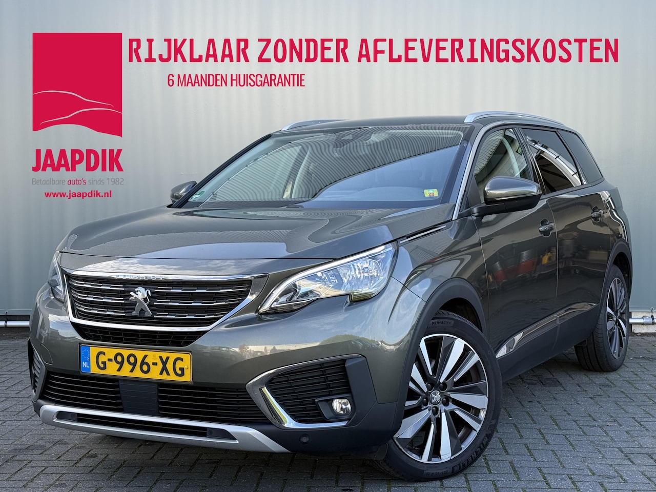 Peugeot 5008 - BWJ 2020 1.2 131 PK Blue Lease Premium 7 PERSOONS! | TREKHAAK | CAMERA | CARPLAY - AutoWereld.nl