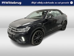 Volkswagen T-Roc Cabrio - 1.5 TSI 2x R-Line / AUTOMAAT/ BLACK STYLE/ CAMERA/ PARK. SENSOREN/ DODE HOEK/ STOEL-STUURV