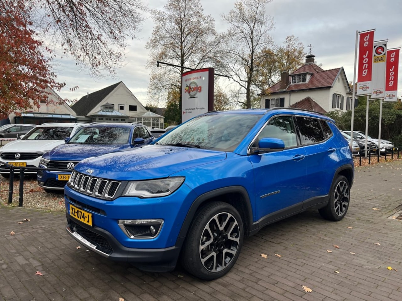 Jeep Compass - 1.4 MultiAir Limited 140PK / LEDER / NAVI / CAMERA / CARPLAY / DAB - AutoWereld.nl