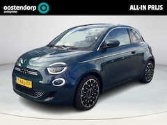 Fiat 500 - La Prima 42 kWh | Panorama dak | Cruise control adaptief | Carplay |