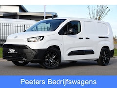 Toyota PROACE CITY Electric - Long 50 kWh Black & White Edition 5 x Direct Leverbaar Camera, Cruise, 2 x Schuifdeur, Car
