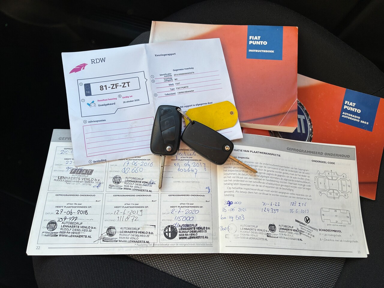 Fiat Grande Punto - 1.2 Dynamic 5-drsAirco,CruiseControl Nieuwe Distributie!