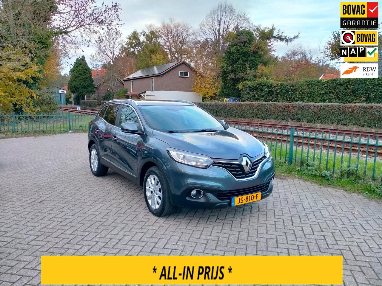 Renault Kadjar - 1.2 TCe Zen airco navi trekhaak nieuwe ketting ALLINPRIJS - AutoWereld.nl
