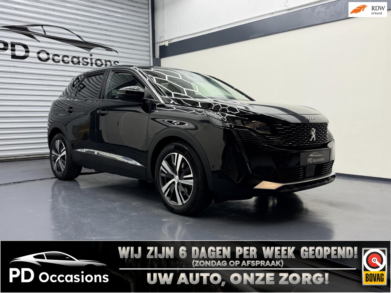 Peugeot 3008 - 1.6 Plug-In HYbrid 225PK Allure Pack Business - Camera - Cruise - Clima - AutoWereld.nl