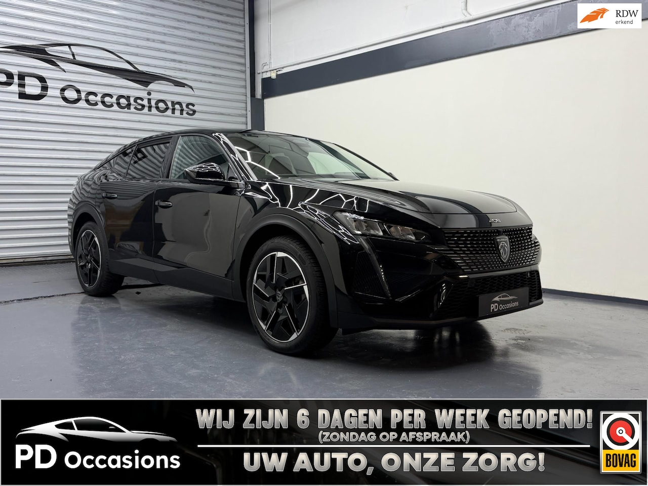 Peugeot 408 - 1.6 Plug-In HYbrid Allure 225PK - (360) Camera - Dodehoek - Clima - ACC - AutoWereld.nl