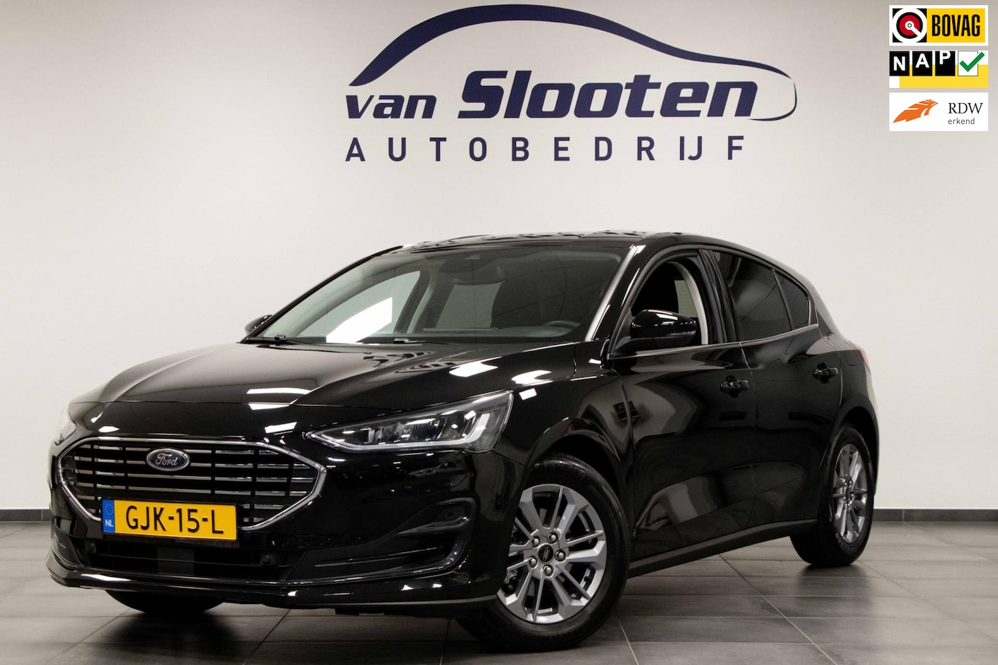 Ford Focus - 1.0 EcoBoost Hybrid Titanium| Navi| Cruise| Leuke uitvoering - AutoWereld.nl