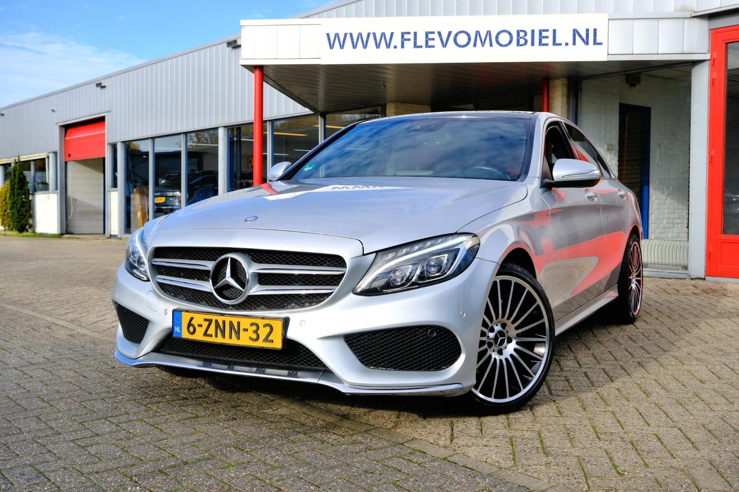 Mercedes-Benz C-klasse - 220 CDI Ambition Aut. Pano|Leder|Burmester|LMV - AutoWereld.nl