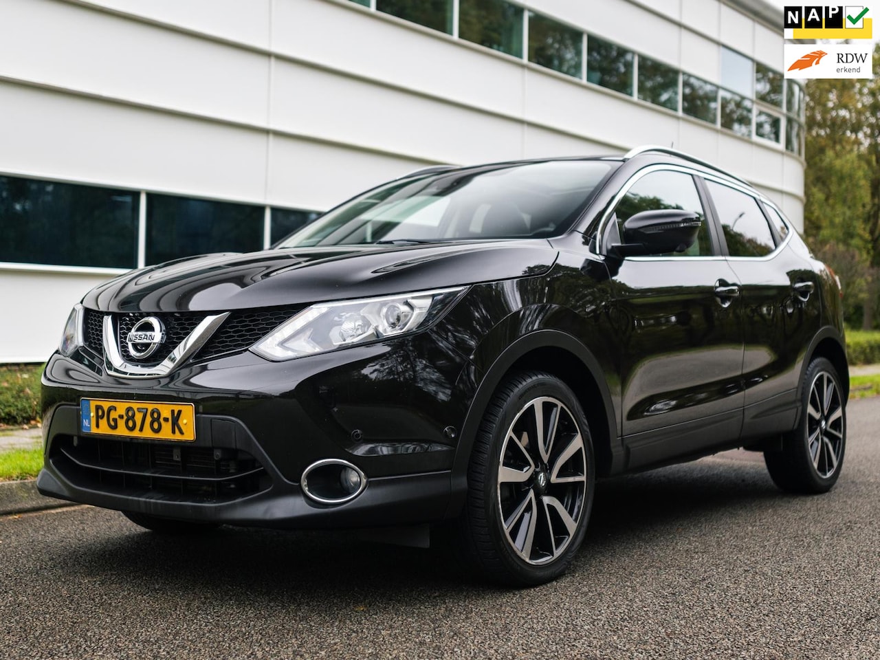 Nissan Qashqai - 1.2 Tekna 1.2 Tekna , NAP, PANO,Trekhaak,Stoelvw - AutoWereld.nl