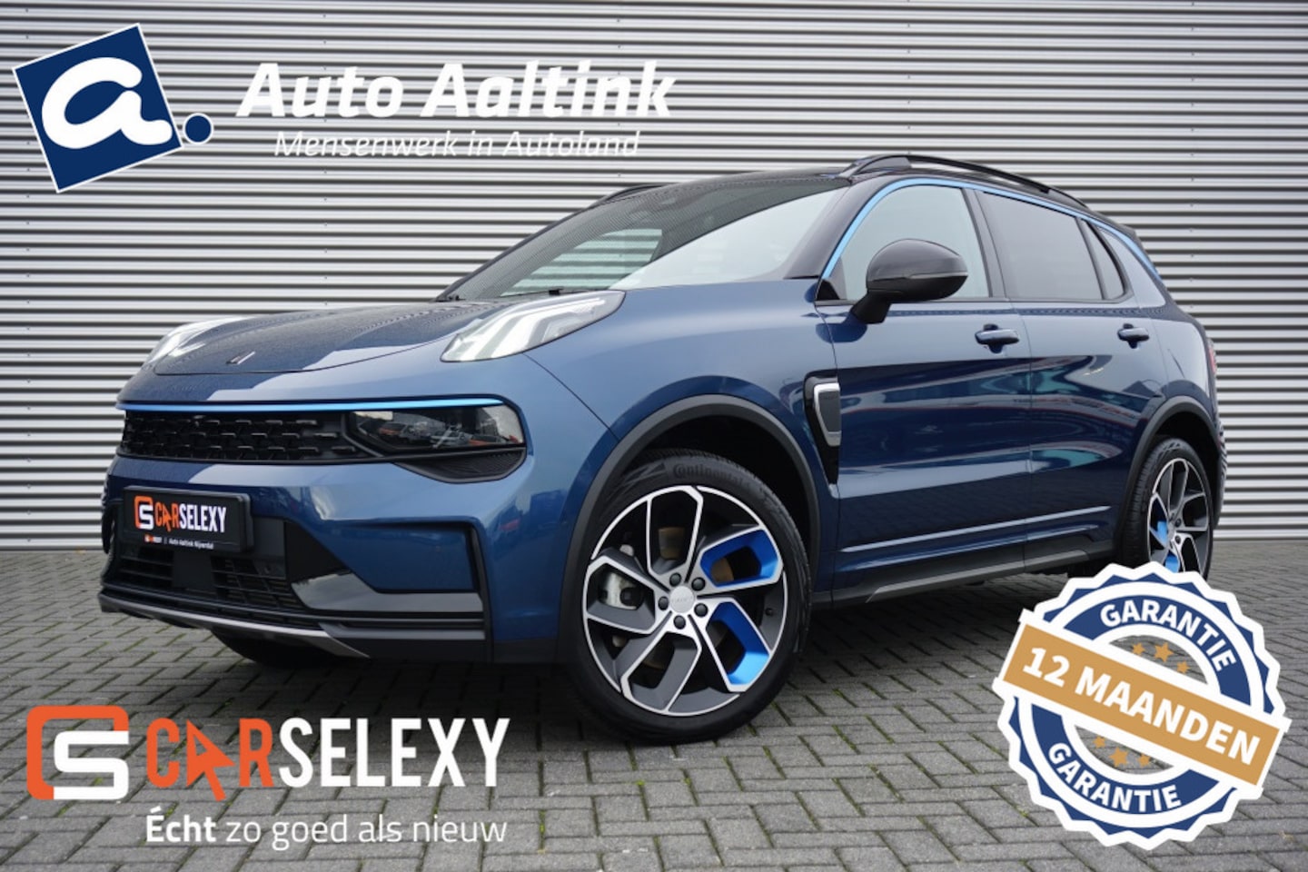 Lynk & Co 01 - 262 PK Plug in Hybrid | 19.762 KM!! | 360° CAM. | ZWARTE HEMEL - AutoWereld.nl