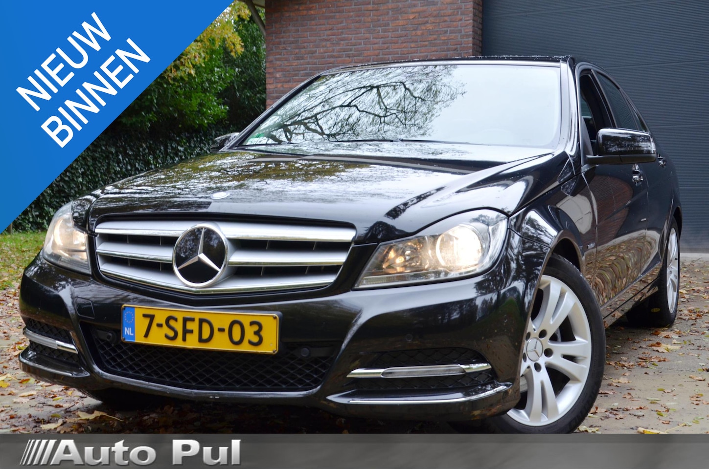 Mercedes-Benz C-klasse - 200 Avantgarde Automaat Ecc/Navi/Pdc/Cr-Controle/Lmv/Trekhaak/Panorama-Dak/Half-Leder - AutoWereld.nl