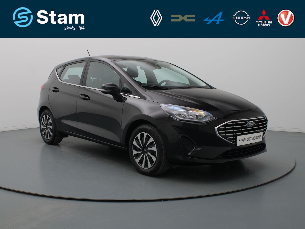 Ford Fiesta - 124pk EcoBoost Hybrid Titanium Cruise | Climate | Carplay | Parkeersens. achter | Stoel-/s - AutoWereld.nl