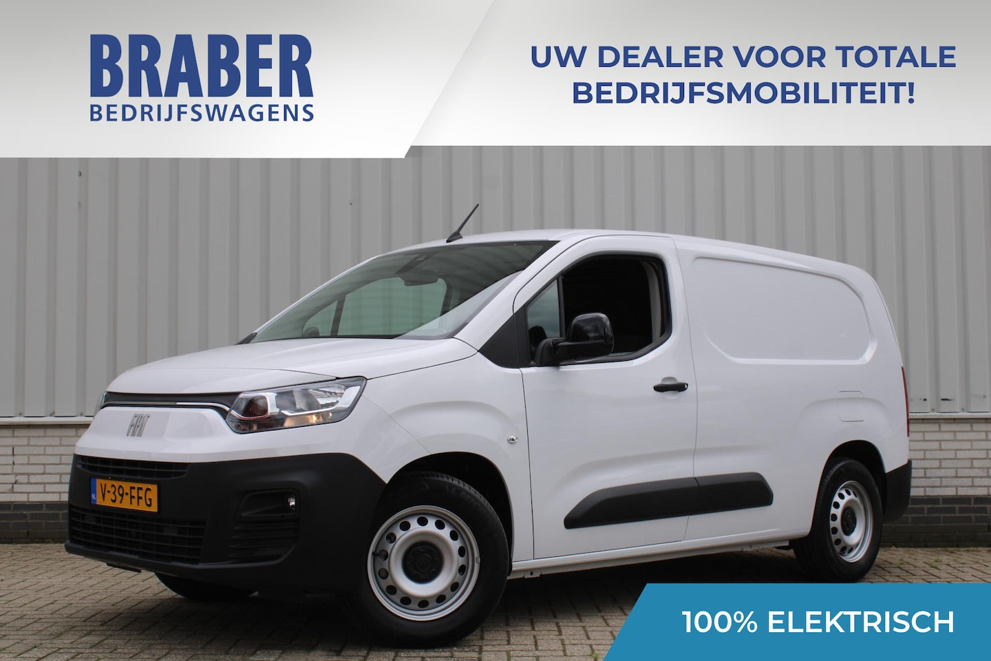 Fiat E-Doblo - 136 L2 50 kWh | Nieuw | Clima | Navi | Cruise | Klaptafel | Camera | PDC | Comfort Connect - AutoWereld.nl
