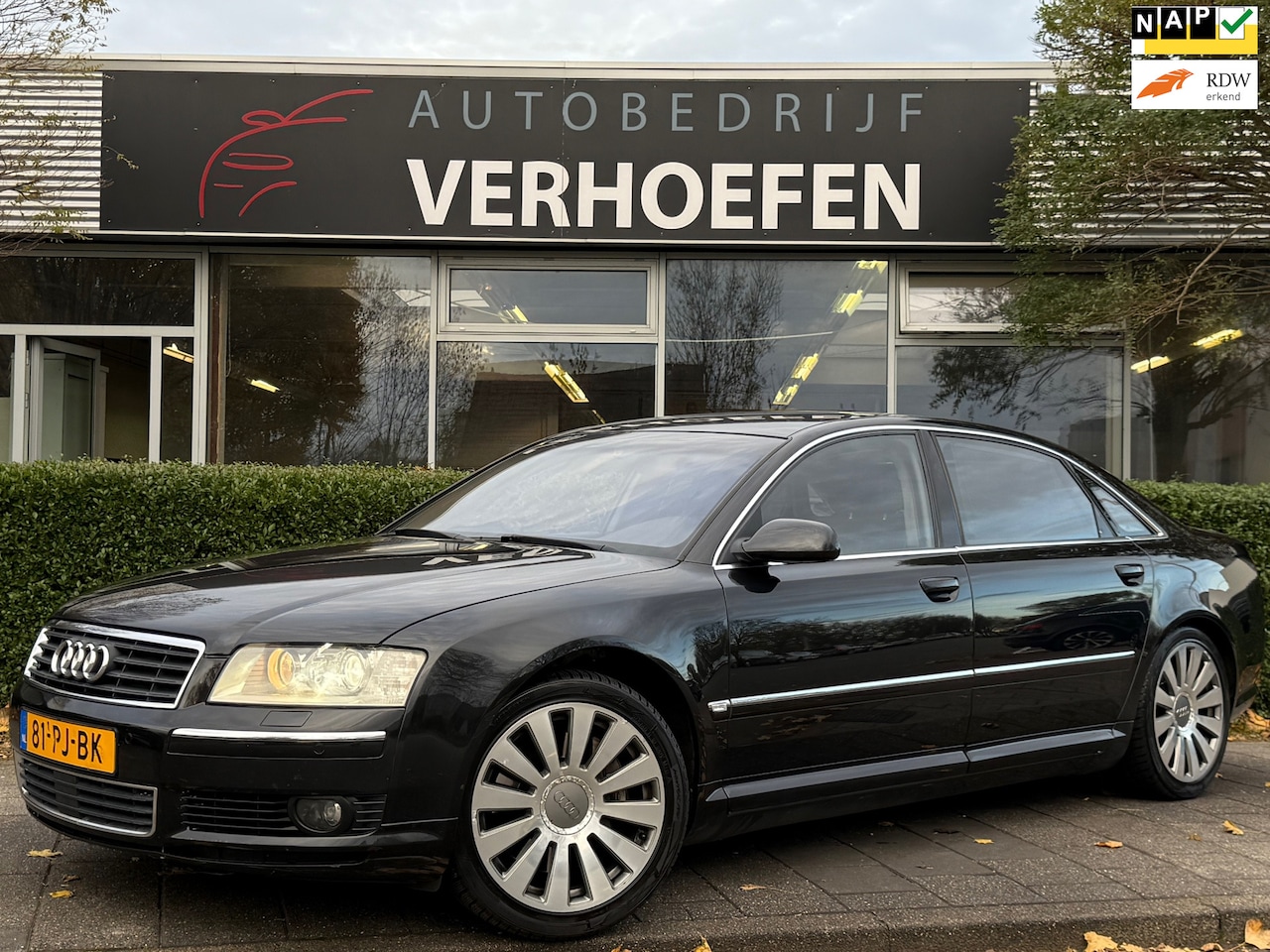 Audi A8 - 4.2 QUATTRO LANG- ADAPTIVE CRUISE CONTROL - NIEUWE DISTR RIEM - XENON - BOSE - - AutoWereld.nl