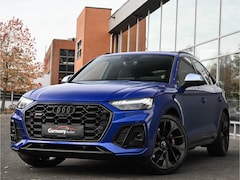 Audi Q5 SQ5 Sportback - 3.0TDI 342 pk Quattro Ultra Blauw Luchtvering Pano Carbon 360Cam B&O Sfeerverl Trekh