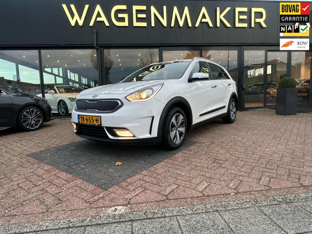 Kia Niro - 1.6 GDi Hybrid DynamicLine AUT|Clima|Cruise|NAV|CAM - AutoWereld.nl