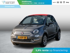 Fiat 500 C - 1.2 Star l Rosso Cabriodak l Automaat