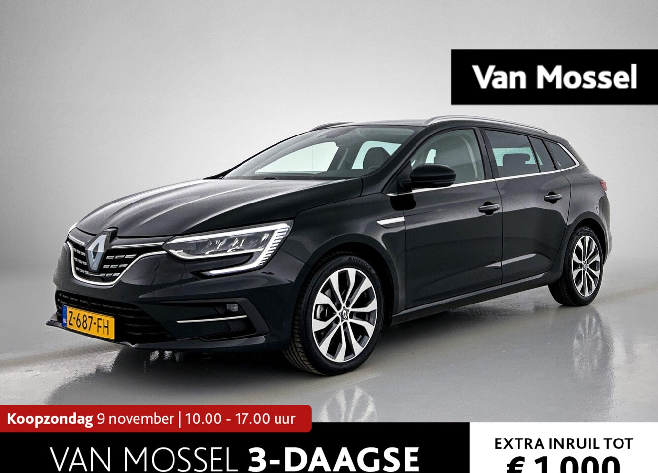 Renault Mégane Estate - 1.3 TCe 140PK Techno | Automaat | Apple Carplay | Trekhaak | Navigatie | Achteruitrijcamer - AutoWereld.nl