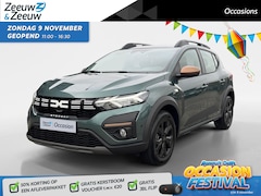 Dacia Sandero Stepway - 90PK CVT TCe Extreme Automaat | 1e eigenaar | NAP | Camera | Parkeersensoren | Apple CarPl