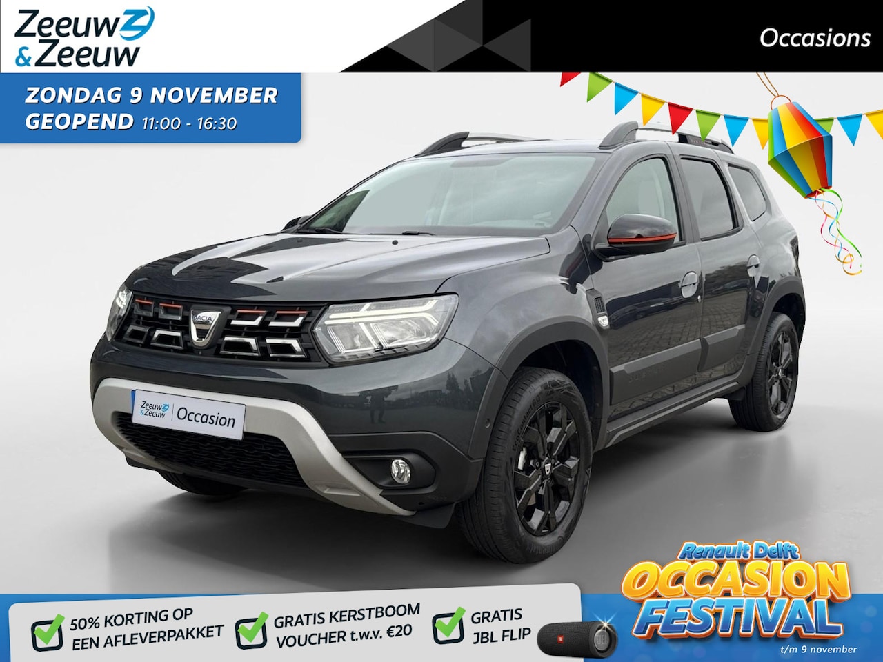 Dacia Duster - 130PK TCe Extreme | 1e eigenaar | Trekhaak (1200 KG) | 360 Camera | Climate Control | Lich - AutoWereld.nl