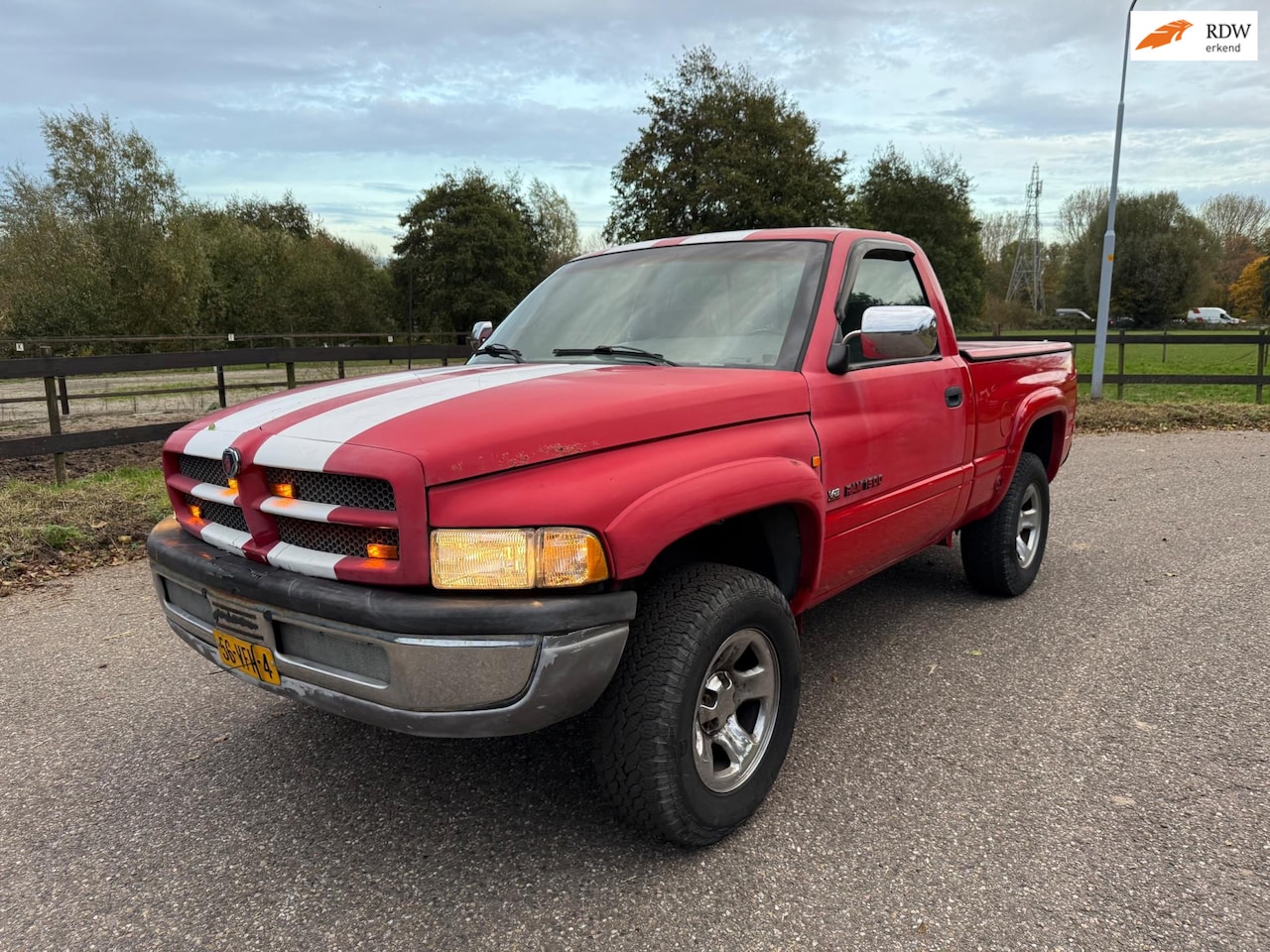 Dodge Ram 1500 - 4X4 Enkel Cabine Automaat Benzine/LPG Airco Radio/Cd 3 Zits - AutoWereld.nl