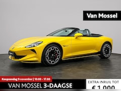 MG Cyberster - Trophy Extended Range 77kWh | Showroommodel | 507 KM Bereik WLTP | Zwarte Kap | Rood Leder