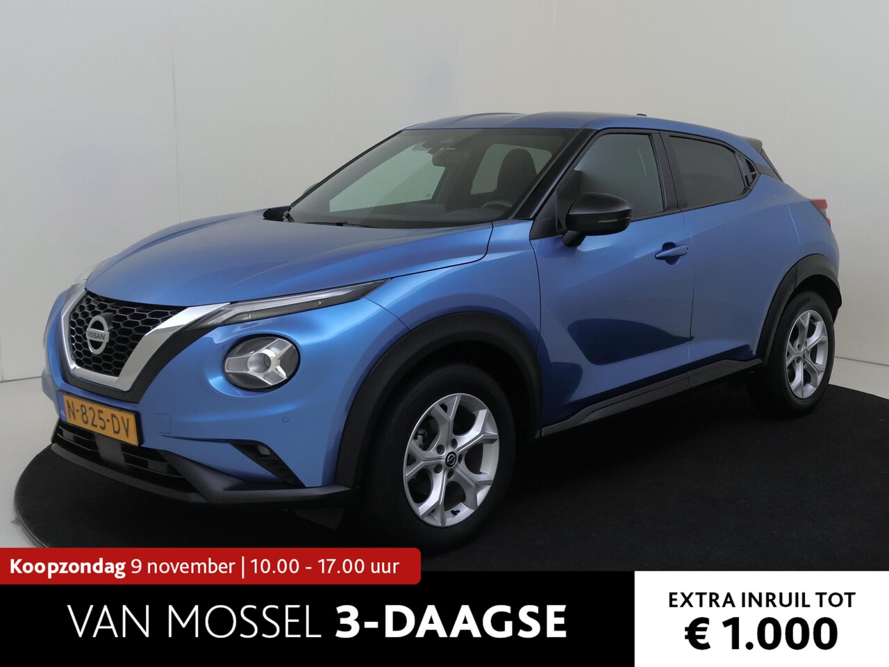 Nissan Juke - 1.0 DIG-T N-Connecta Navigatie | Cruise & Climate Control | Achteruitrijcamera - AutoWereld.nl