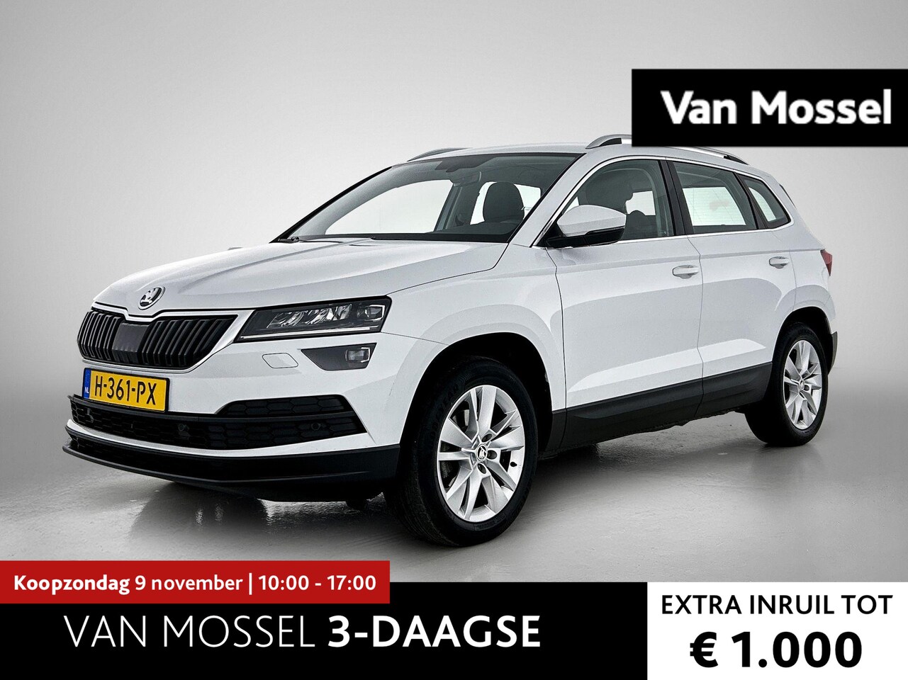Skoda Karoq - 1.5 TSI ACT Business Edition | TREKHAAK | CLIMATE CONTROL | CRUISE CONTROL | CAMERA | APPL - AutoWereld.nl